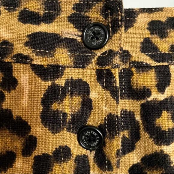 Host pick🎉Lauren Ralph Lauren- Animal print Pencil skirt - Picture 7 of 7
